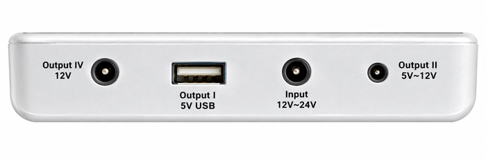 BiXPower BP90 battery three output ports USB variable DC and regulated 12V