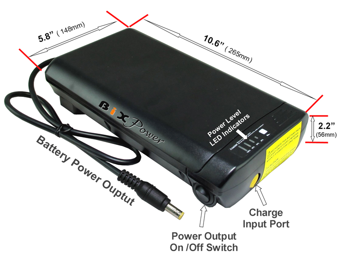 Super Capacity (300Wh) Battery Pack for ResMed AirSense 11 CPAP Machine