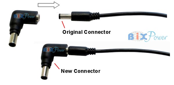 BiXPower 16AWG Coaxial DC Power Cable with 5.5 x 2.5mm Male to Male Connector BiXPower Z6 Cable 
