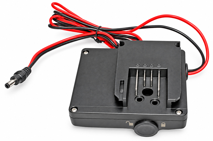 Bottom connection of BiXPower KS436 24V slide-on power converter