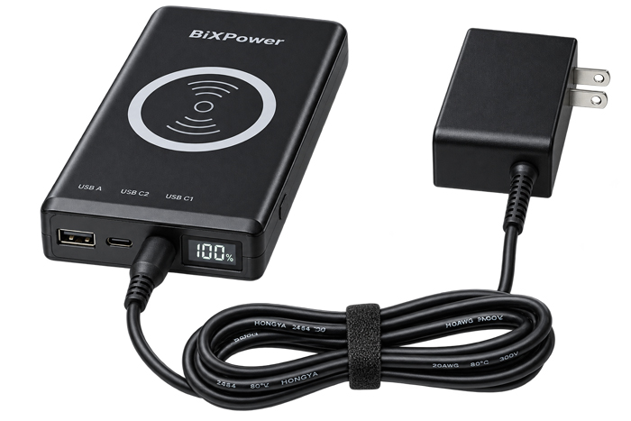 Charging BiXPower BAT-UC70B battery with AC charger