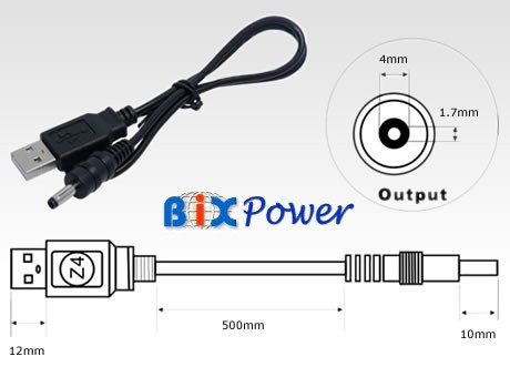 USB DC Power Cable -Z4